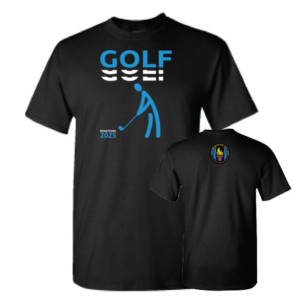 Golf Gildan Unisex Printed T-Shirt Thumbnail
