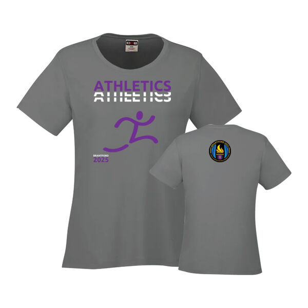 Athletics Coast Womens Printed Performance T-Shirt Thumbnail