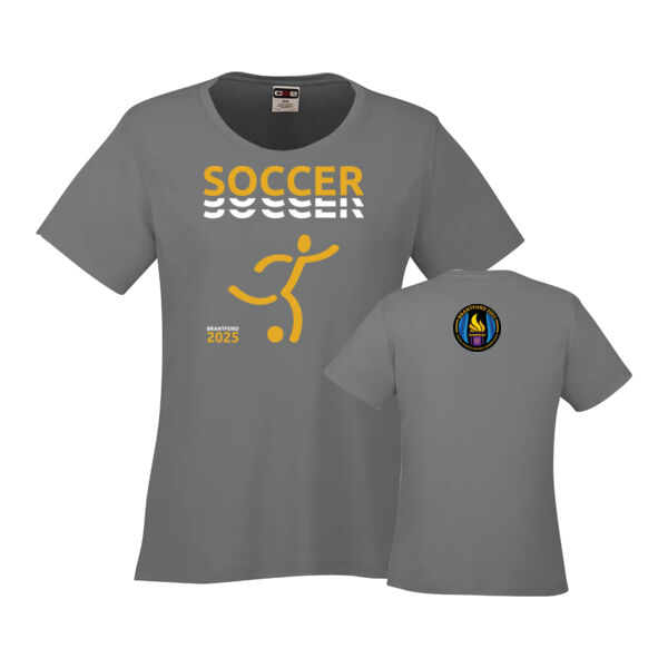 Soccer Coast Womens Printed Performance T-Shirt Thumbnail
